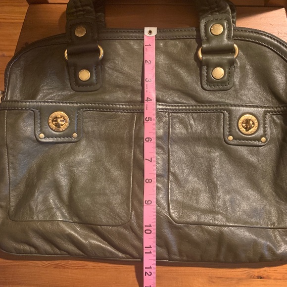MARC By Marc Jacobs Olive Green Satchel - Picture 7 of 8